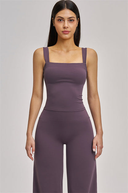 The Swoon Tank Top Flared Leggings 2-Piece Set