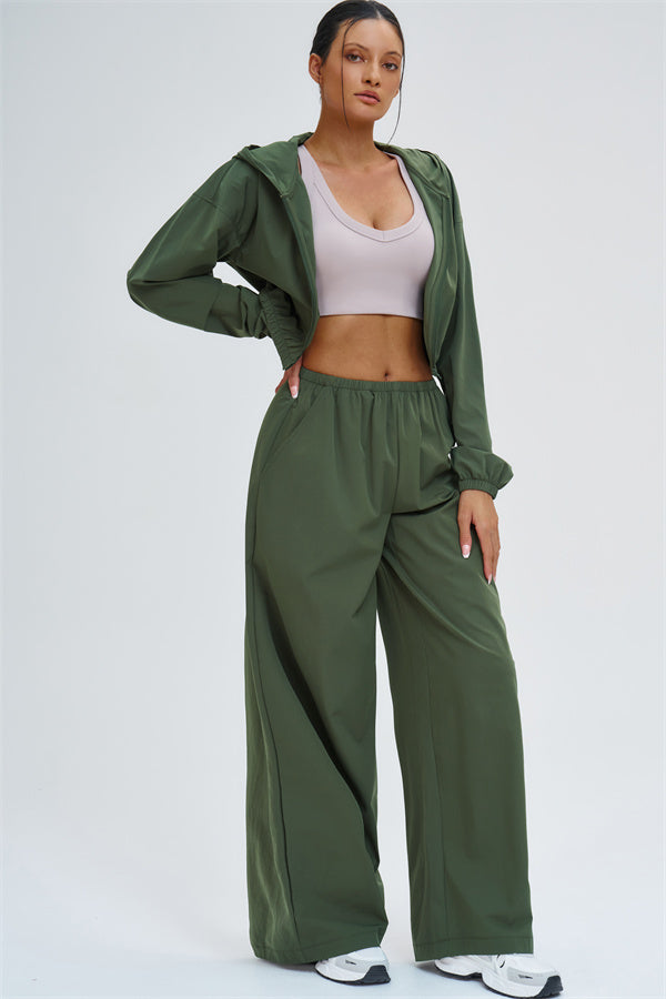 The Svelte UV protection Crop Hoodie