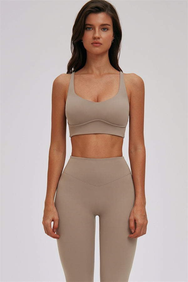 The Kinetic Cross Back Sports Bra