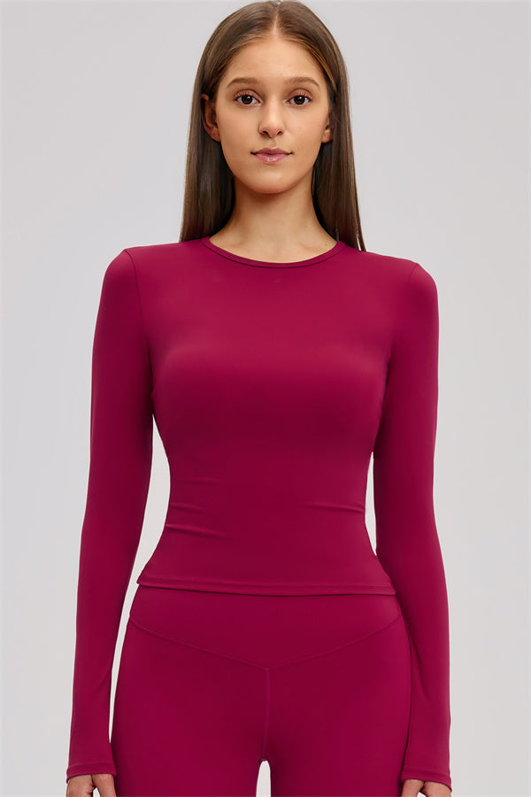 The Dynamic Long Sleeve T-shirt Straight Leg Pants 2-Piece Set