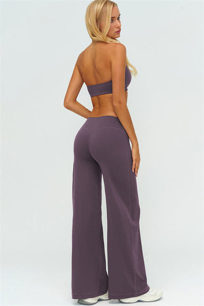 The Twirl Sports Bra New Straight Leg Pants 2-Piece Set
