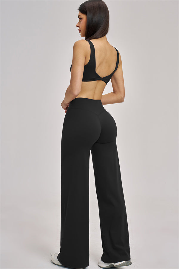 The Swoon Sports Bra Flared Leggings 2-Piece Set