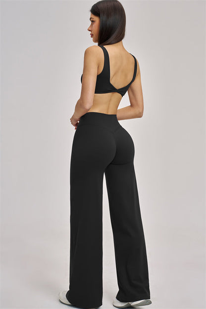 The Swoon Sports Bra Flared Leggings 2-Piece Set