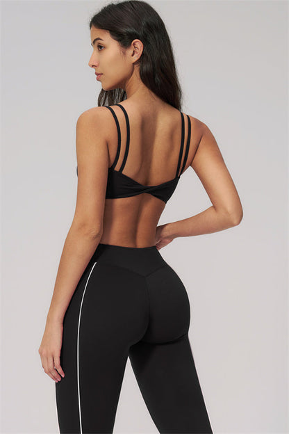 The Clarity Dual Strap Sports Bra Leggings 2-Piece Set