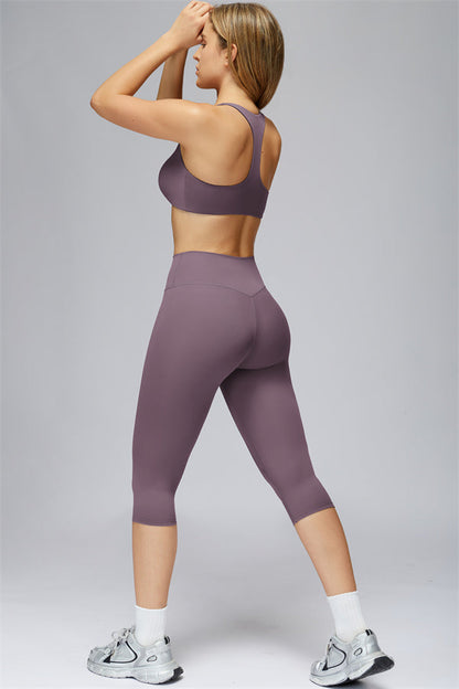 The FlexCore Capri Leggings