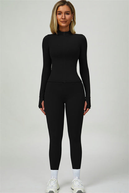 The Seraphine Jacket Sports Bra Leggings 3-Piece Set