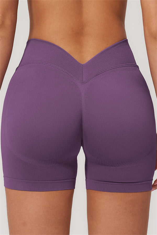 The Empower One-Shoulder Sports Bra Shorts 2-Piece Set