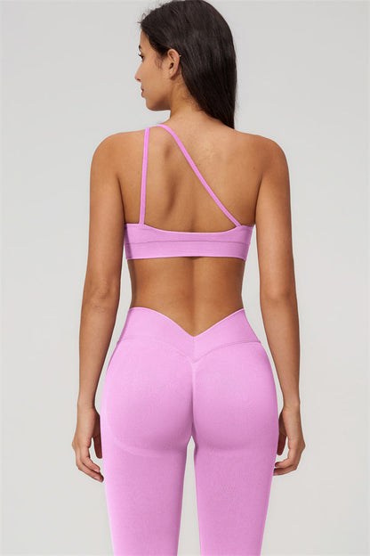 The Empower One-Shoulder Sports Bra Leggings 2-Piece Set