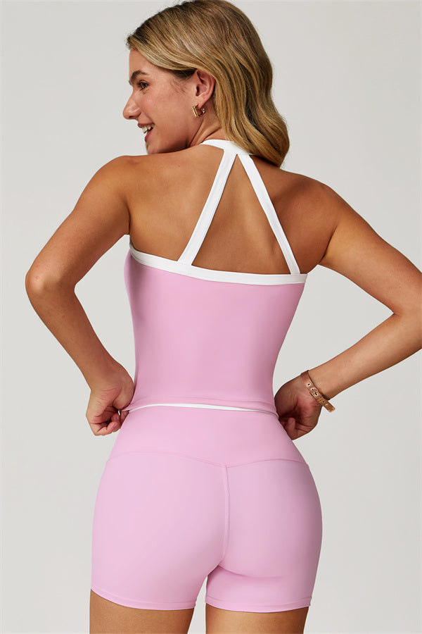 The Quest Cross Back Crop Top