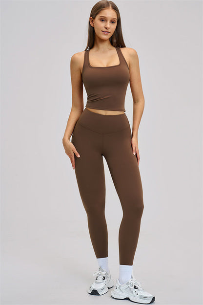 The Dynamic New Crop Top Leggings 2-Piece Set