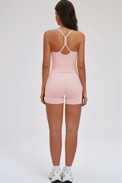The Svelte Cross Back Tank Top