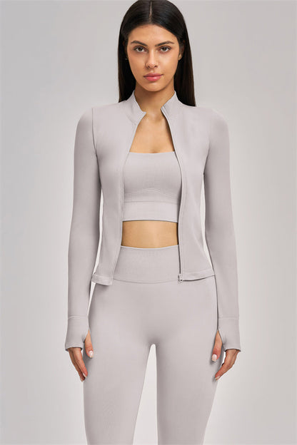 The Vision Jacket Sports Bra Leggings 3-Piece Set