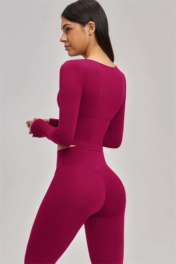 The Swoon Long Sleeve Crop top