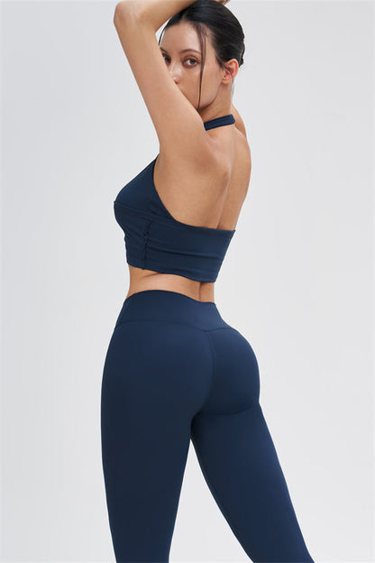 The Stride Crop Top Isabella Leggings 2-Piece Set