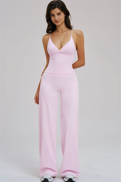 The Mosaic Tank Top Straight Leg Pants 2-Piece Set