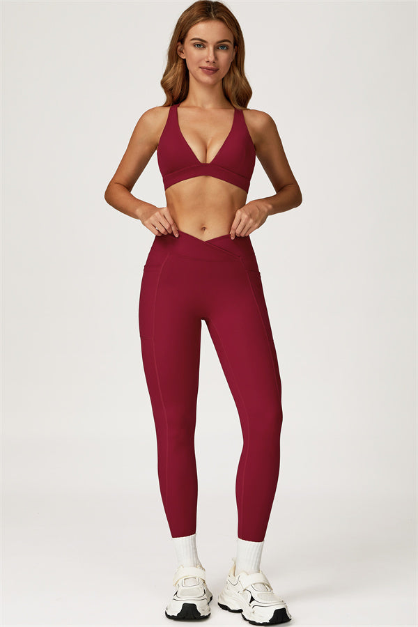The Glacier Sports Bra Leggings 2-Piece Set