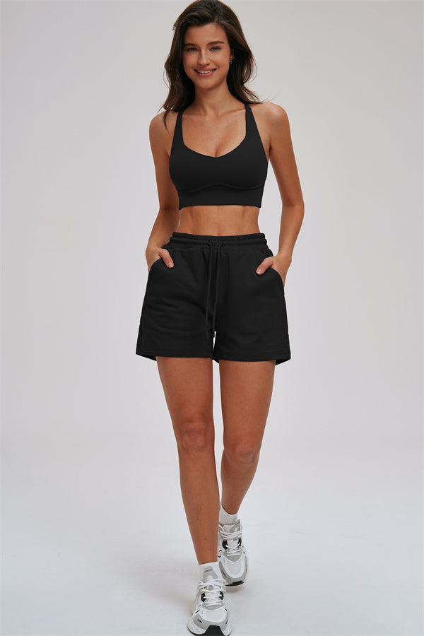 The Kinetic Cross Back Sports Bra