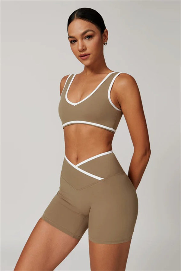 The Stamina Sports Bra Shorts 2-Piece Set