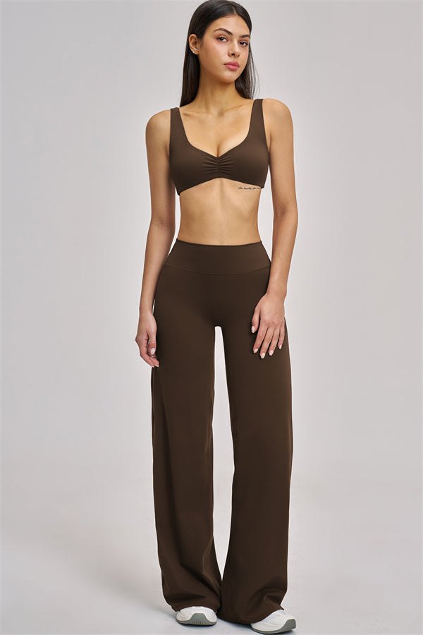 The Swoon Sports Bra Flared Leggings 2-Piece Set