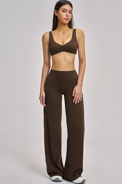 The Swoon Sports Bra Flared Leggings 2-Piece Set
