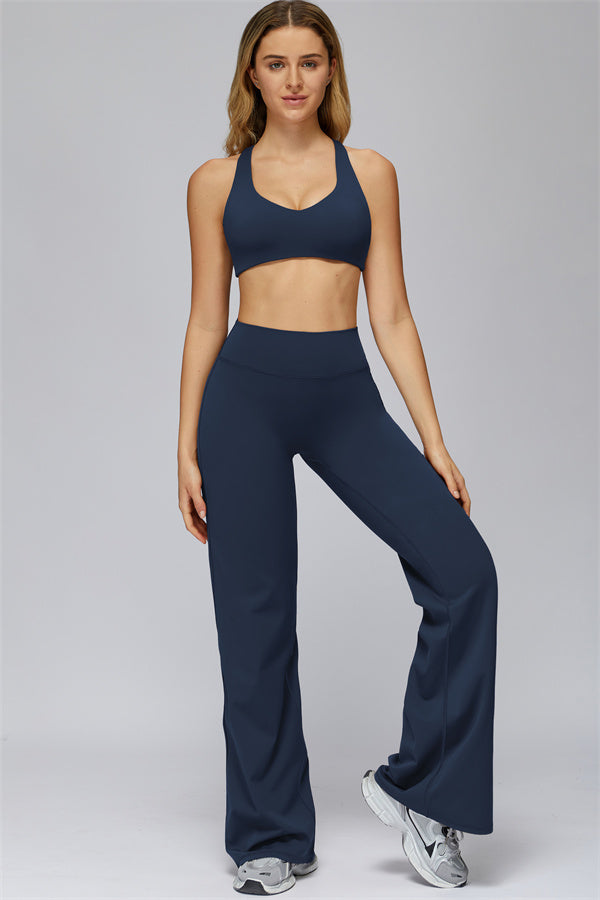 The FlexCore Sports Bra Flared Leggings 2-Piece Set