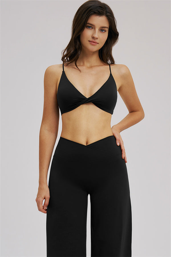 The Mosaic Sports Bra Straight Leg Pants 2-Piece Set