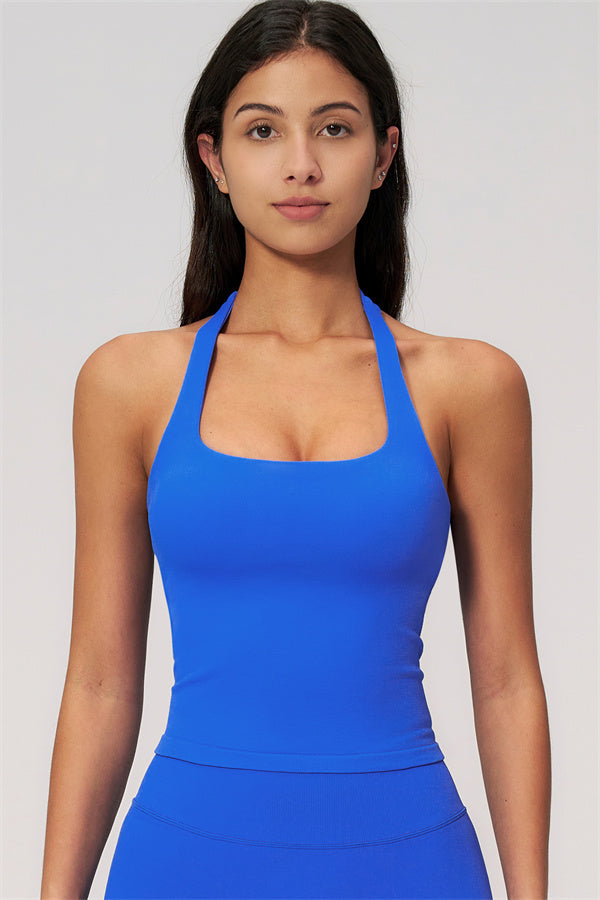 The Empower Halter Crop Top