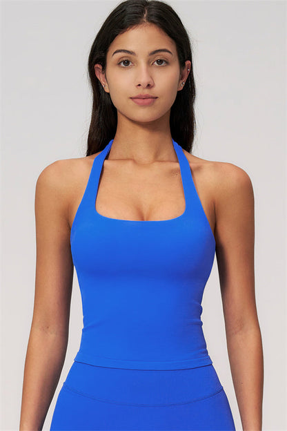 The Empower Halter Crop Top