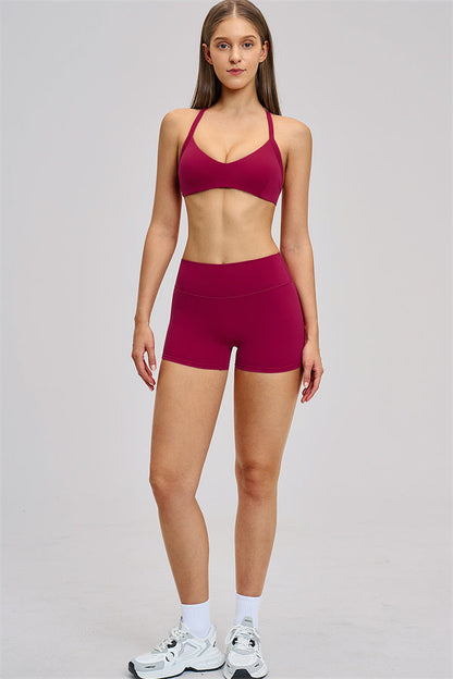 The Zestful Sports Bra Shorts 2-Piece Set
