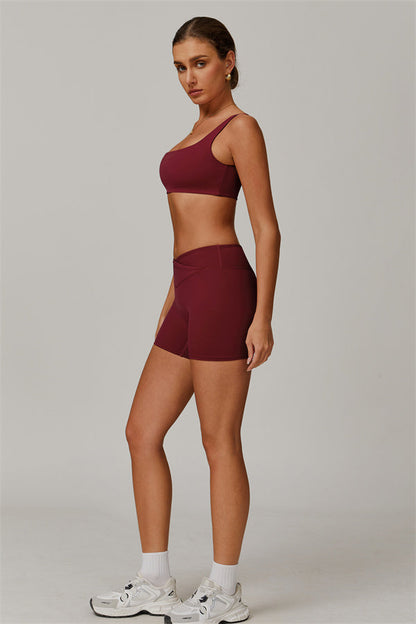 The Halo Sports Bra Shorts 2-Piece Set