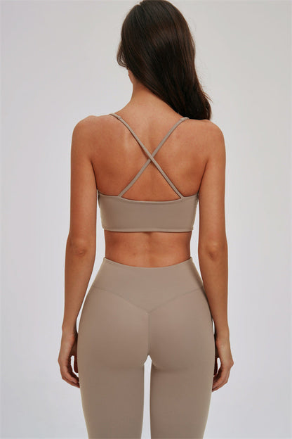 The Kinetic Cross Back Sports Bra