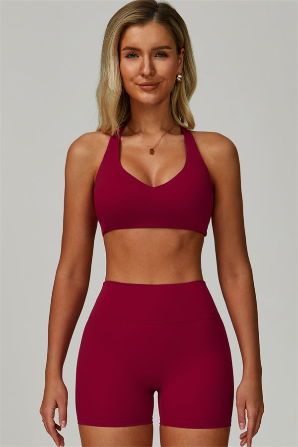 The Seraphine Sports Bra Shorts 2-Piece Set