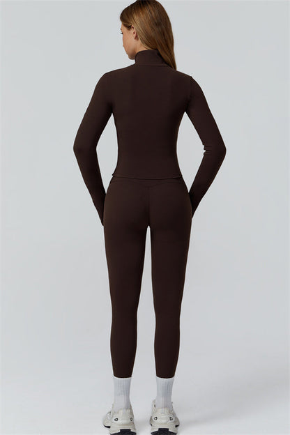 The Venus Zip Top Leggings 2-Piece Set