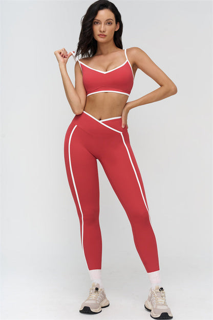 The Crave Contrast Sports Bra