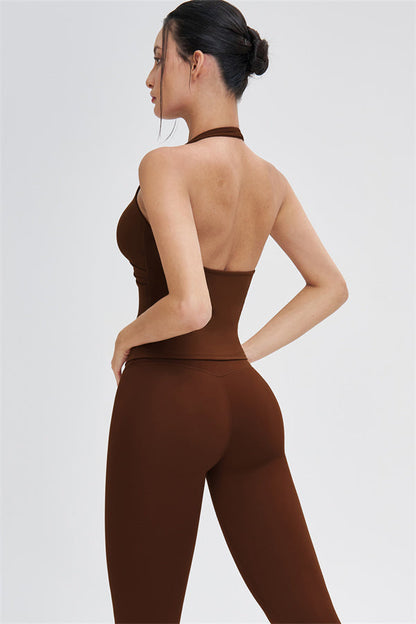The Stride Crop Top Isabella Leggings 2-Piece Set