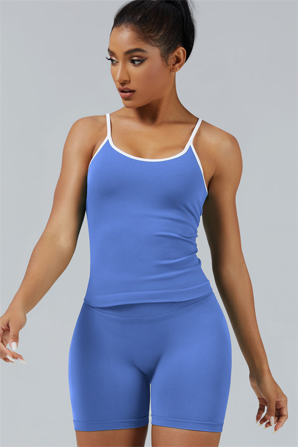 The Elevate New Crop Top Shorts 2-Piece Set