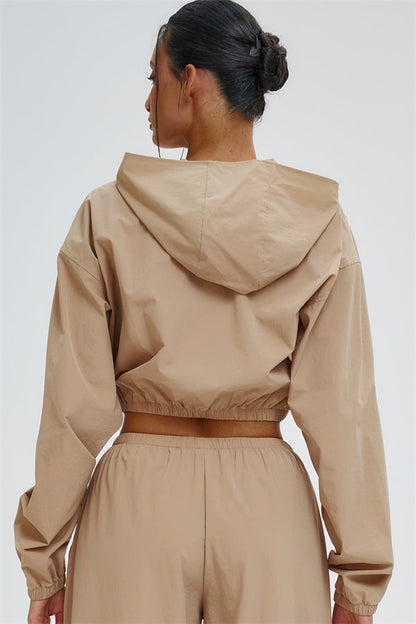 The Svelte UV protection Crop Hoodie