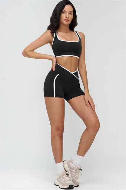 The Crave Sports Bra Shorts 2-Piece Set