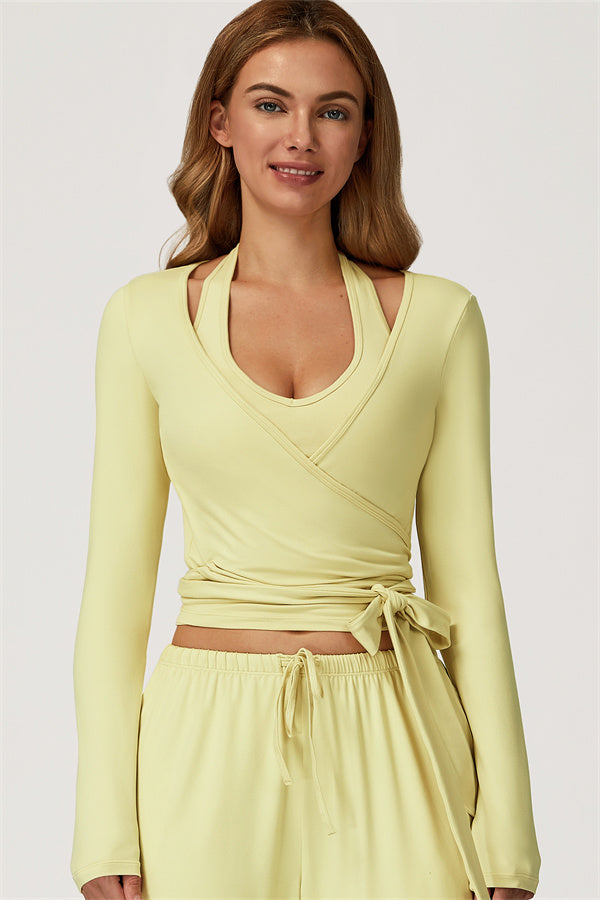 The Sprint Long Sleeve Crop Top