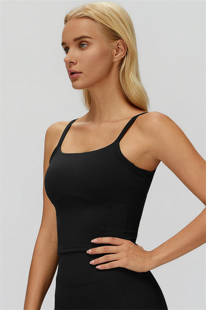 The Fyra Crop Tank Flared Leggings 2-Piece Set