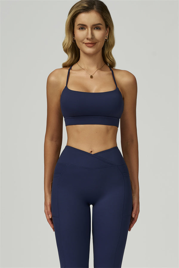 The Flourish Sports Bra Flared Leggings 2-Piece Set