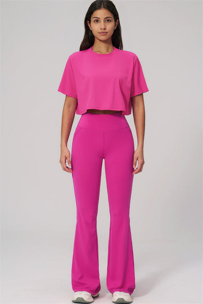 The Bold T-shirt Flared Leggings 2-Piece Set