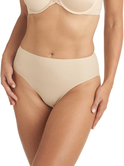 Contemporary Microfiber High-Cut Brief