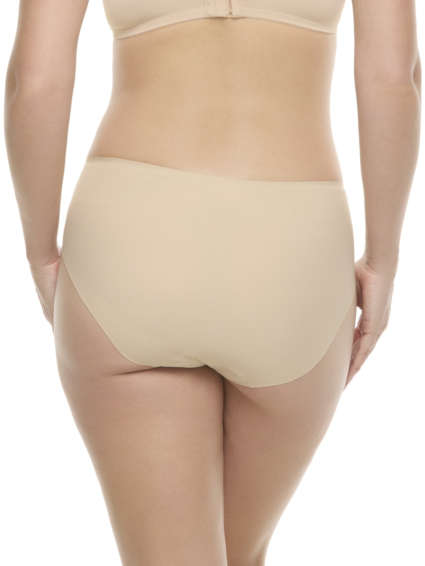 Contemporary Microfiber High-Cut Brief
