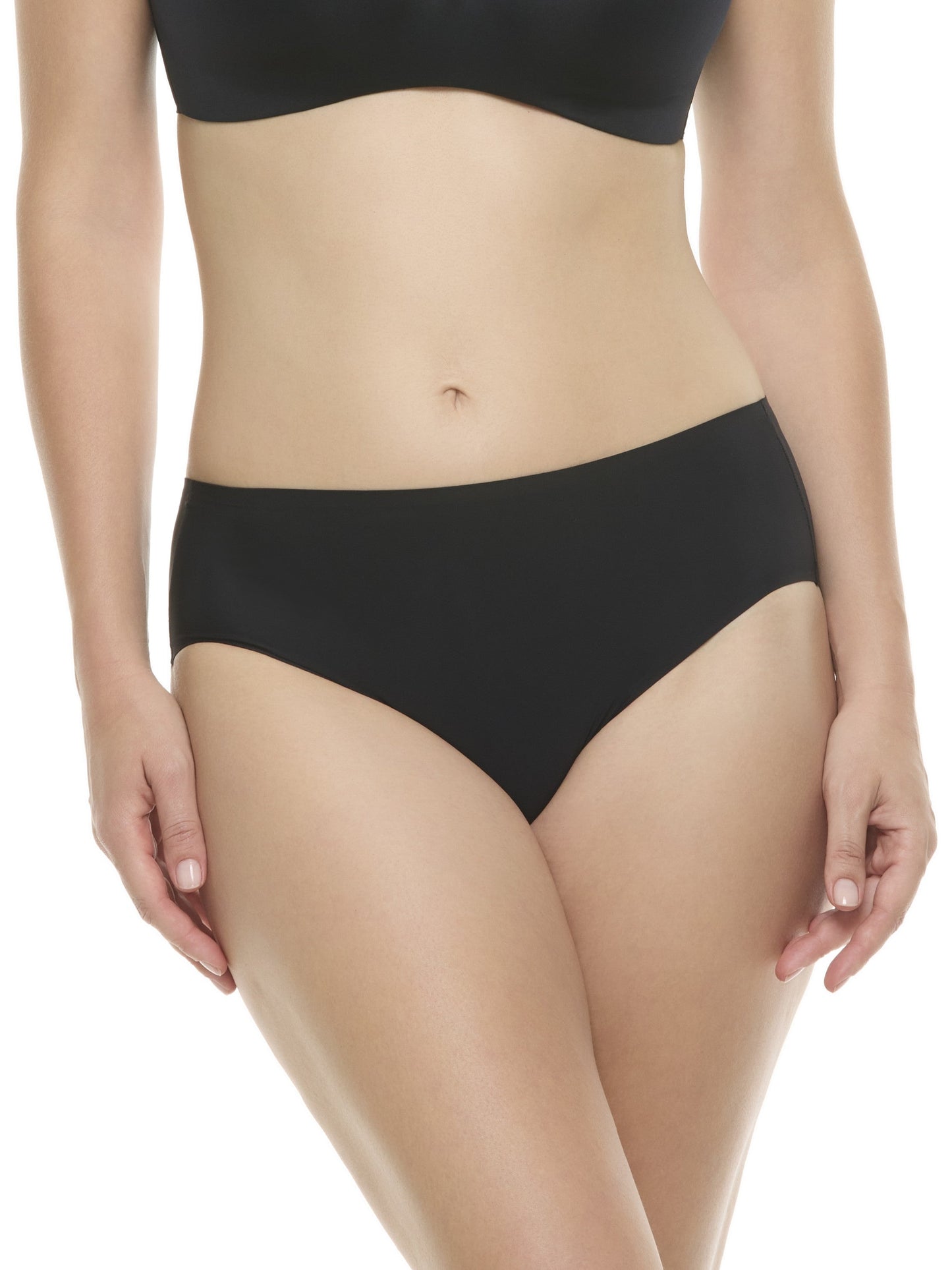 Contemporary Microfiber High-Cut Brief