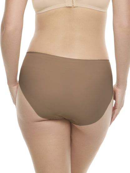 Contemporary Microfiber High-Cut Brief