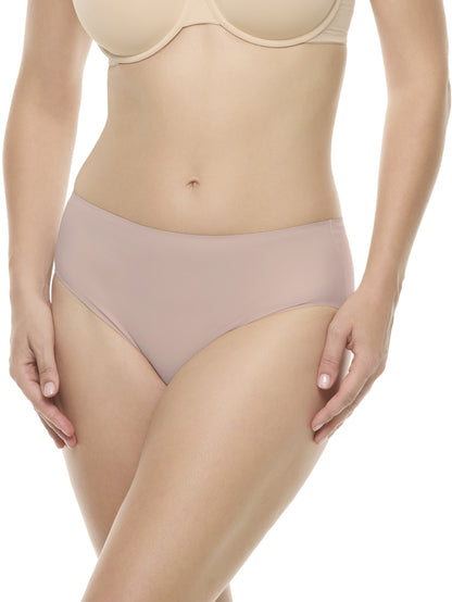 Contemporary Microfiber High-Cut Brief