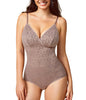 V-Neck Lace Shapewear Bodysuit for Women – Adjustable Straps, Tummy Control & Butt Lifter