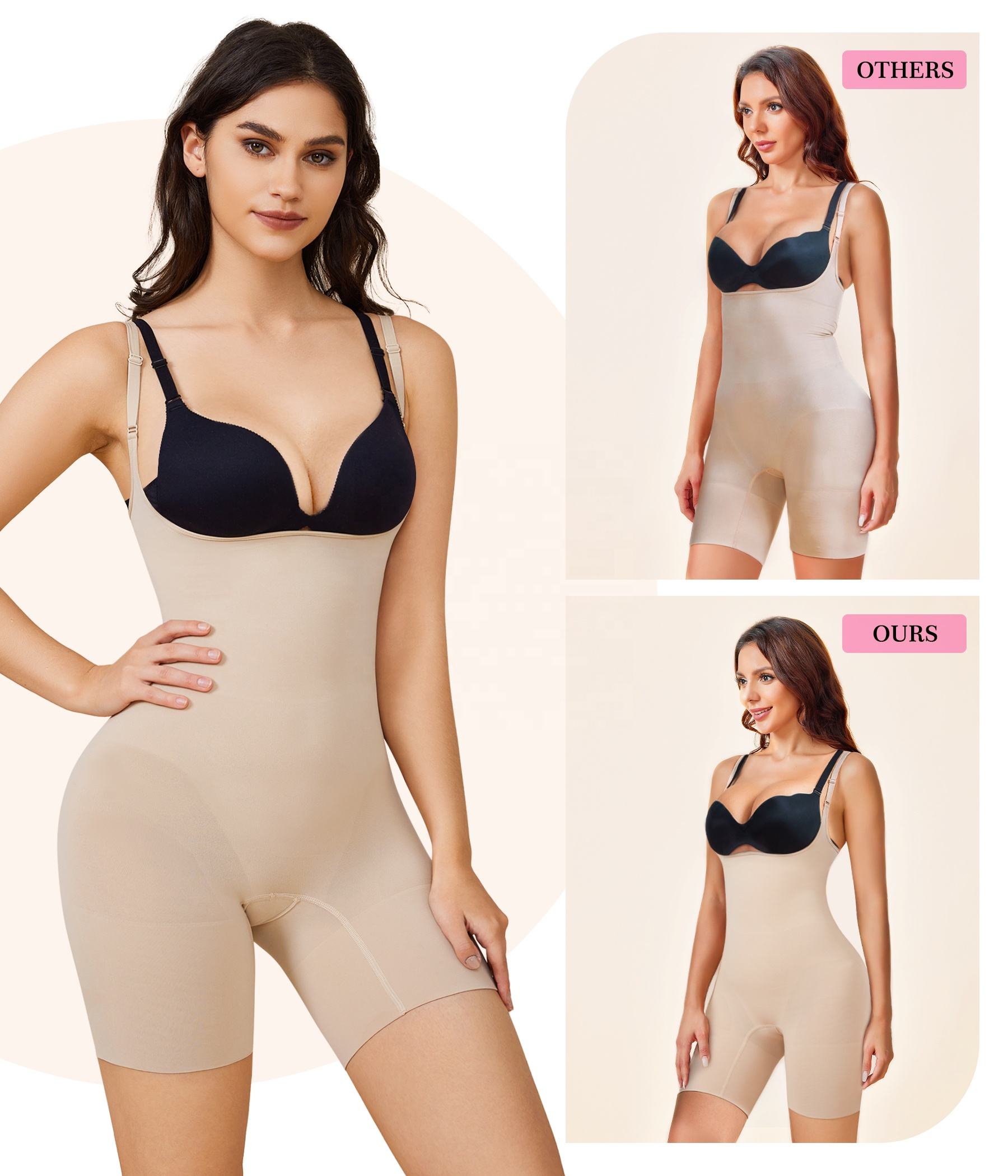 Firm Compression Tummy Control & Butt Lifter Full Body Shaper