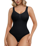 Backless Shapewear Bodysuit for Women – Seamless Tummy Control Waist Trainer Faja Body Shaper